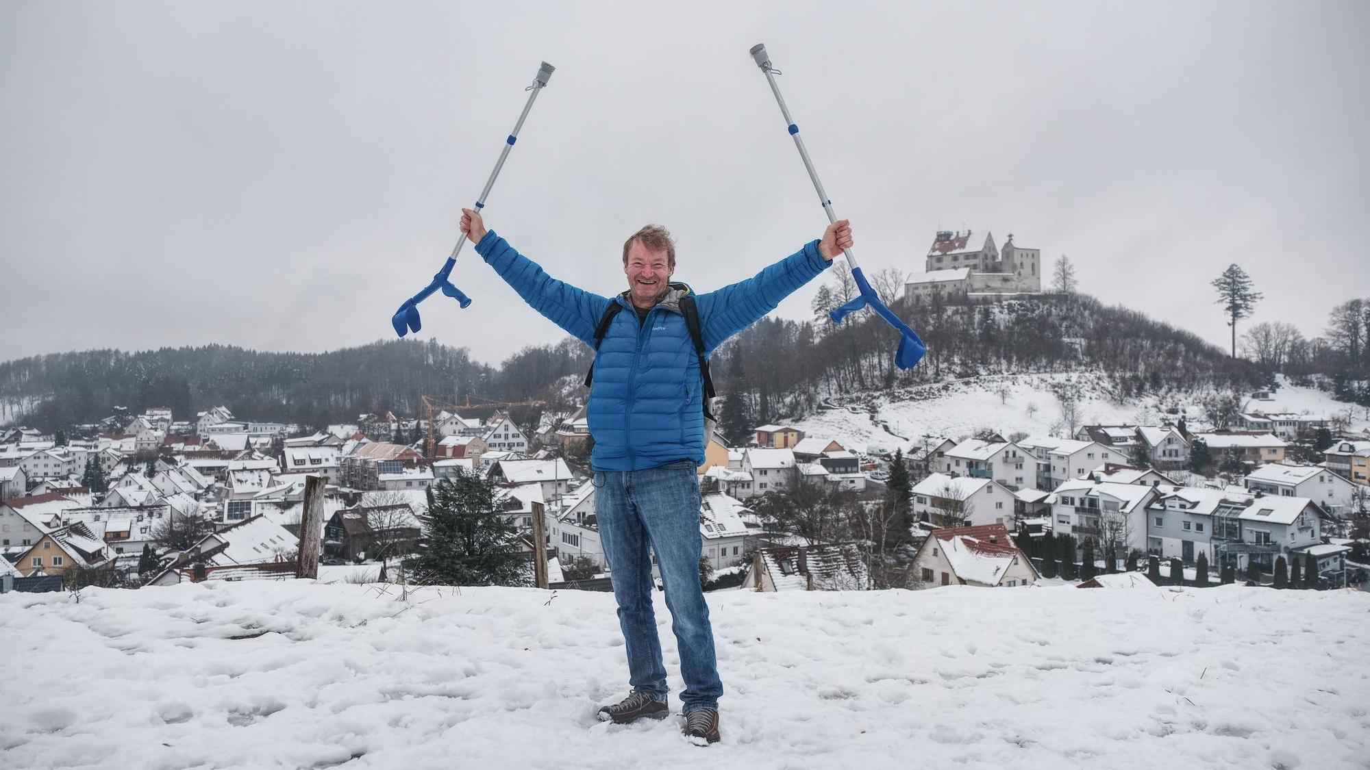 Der Gleitschirmunfall, der Thomas Lämmle das Leben rettete